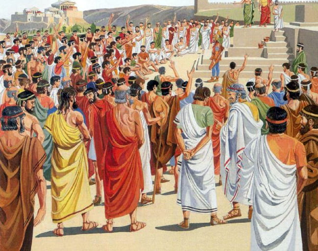 Ancient Greece Voting